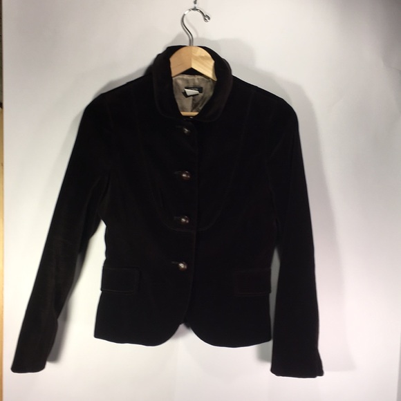 J. Crew Jackets & Blazers - J. Crew Brown Velvet Blazer
